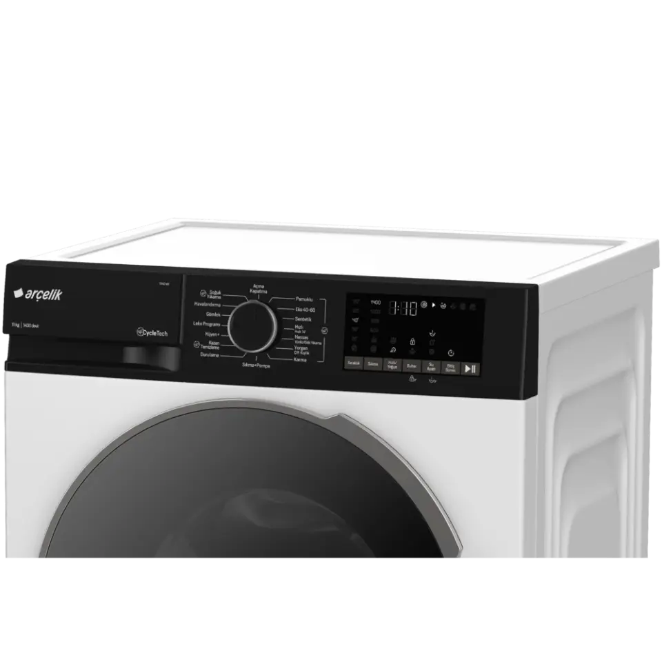 Arçelik 11140 MX 11 Kg Çamaşır Makinesi Beyaz