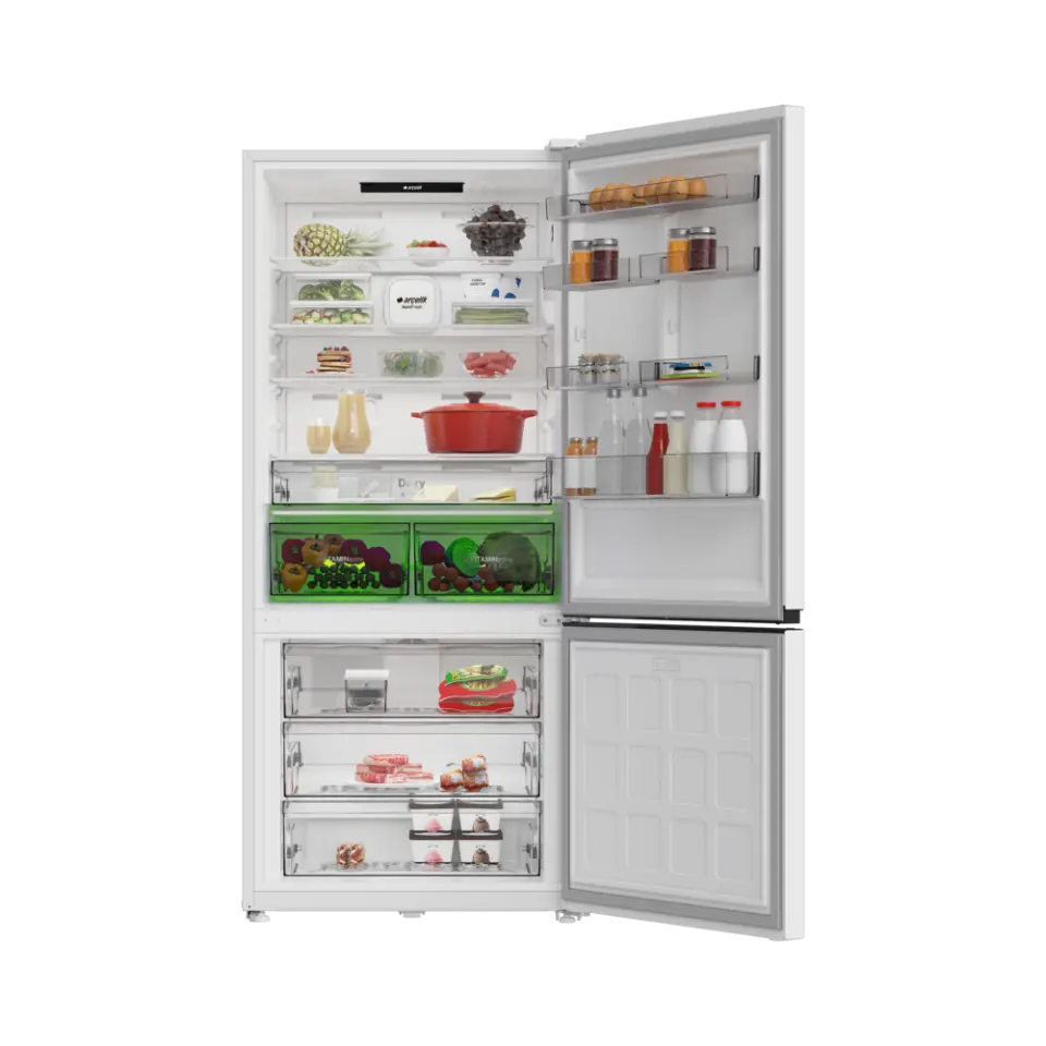 Arçelik 283613 EB Alttan Donduruculu Buzdolabı Beyaz