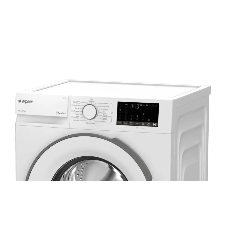 Arçelik 9120 TMX 9 Kg Çamaşır Makinesi Beyaz