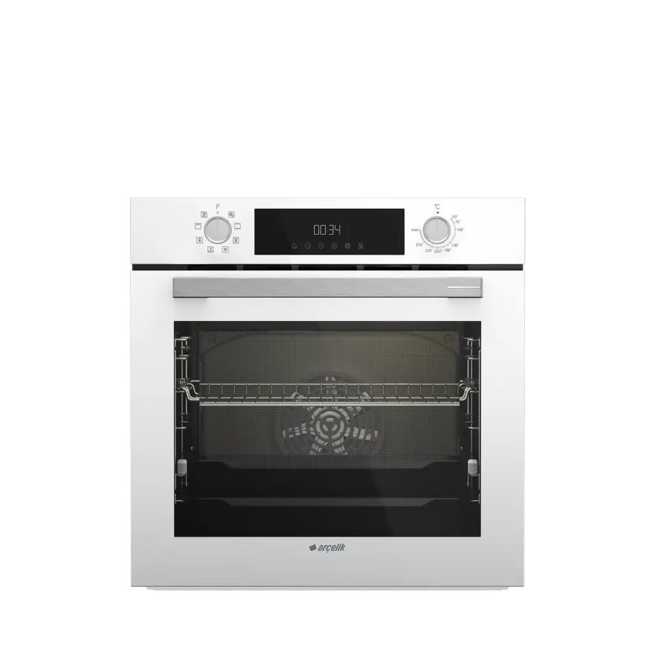 Arçelik AFC 341 B Beyaz Ankastre Fırın