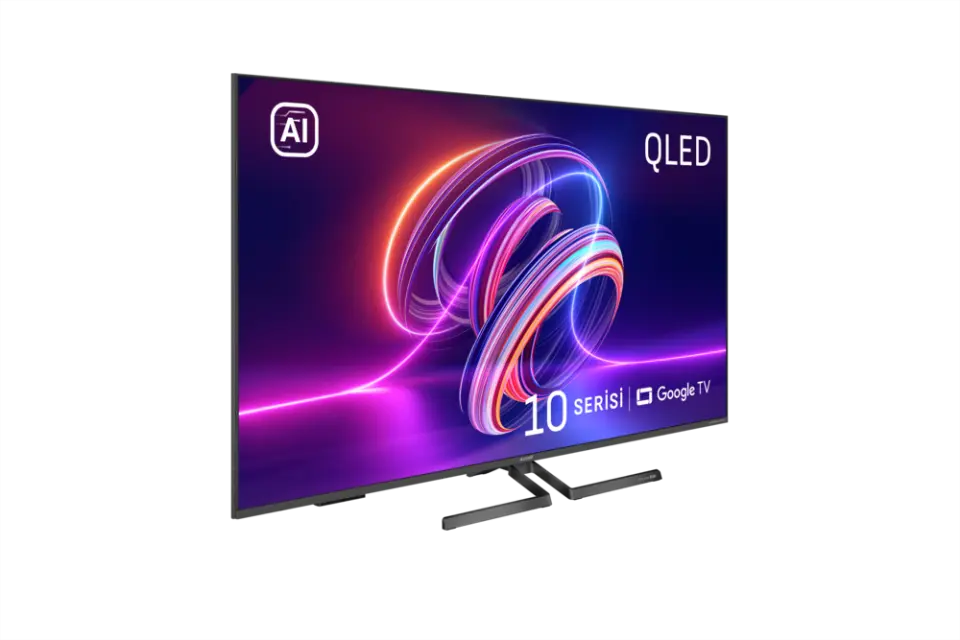 Arçelik Imperium 10 AI QLED A 1055 C AI 55'' 4K UHD Google Televizyon