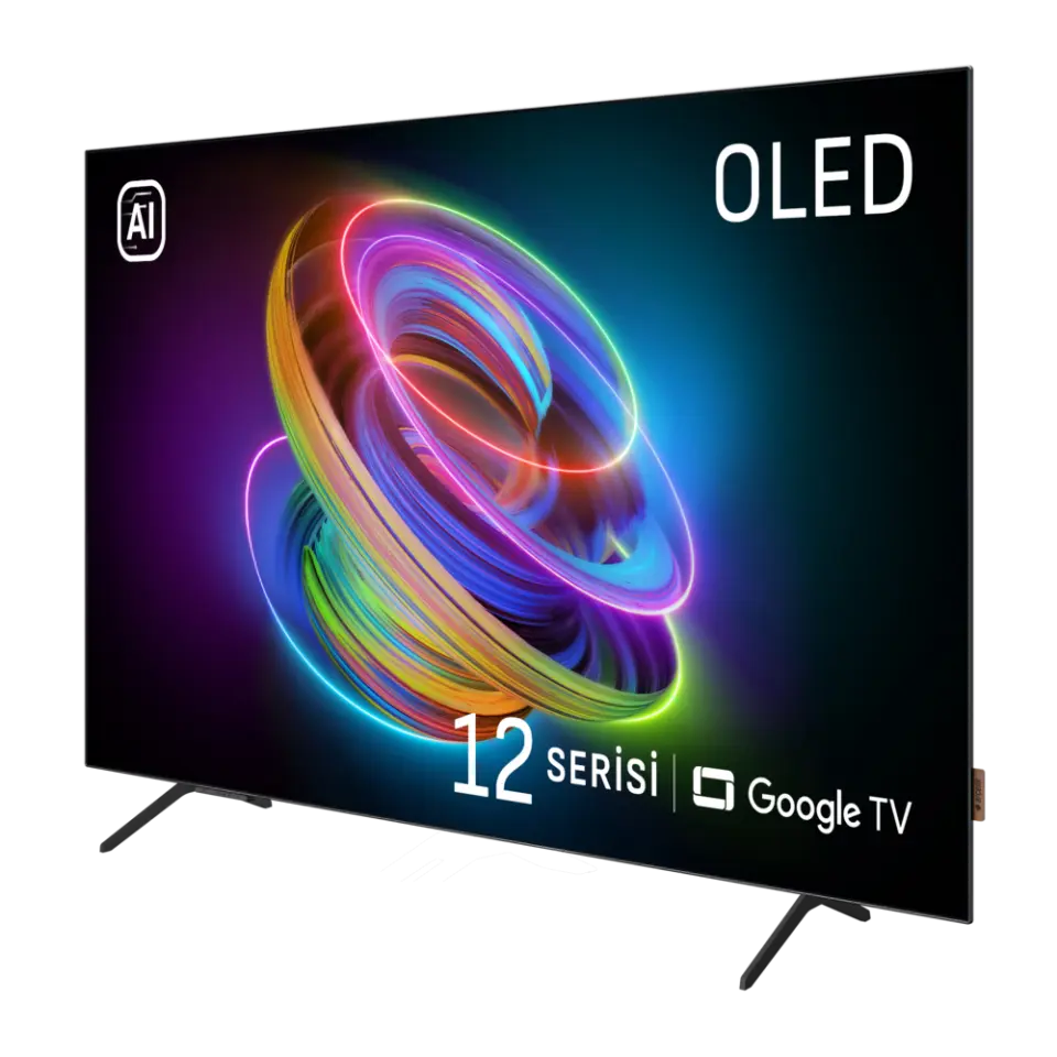 Arçelik Imperium 12 AI OLED A 1255 C AI 55 4K UHD Google Smart Televizyon