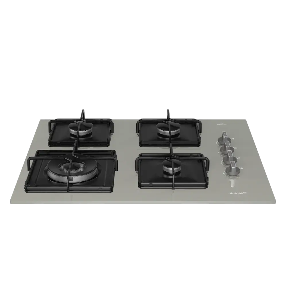 Arçelik OCD K 651 EWG Gazlı Cam Tablalı Ocak Grion