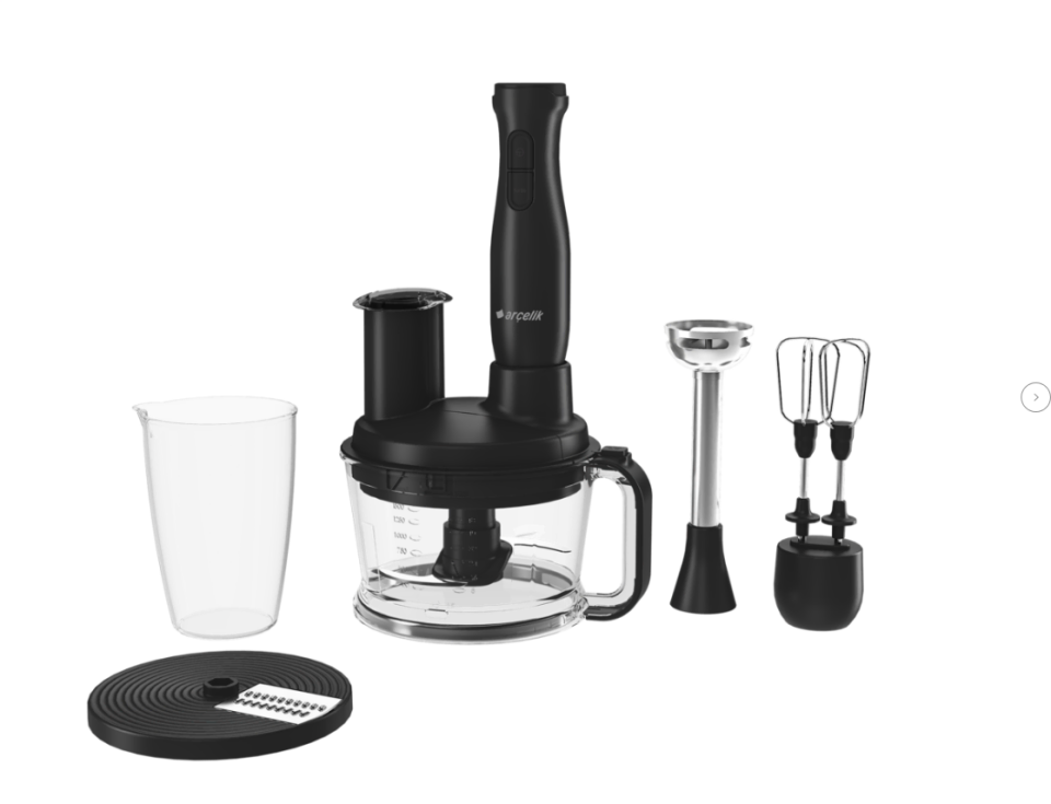 Arçelik RHB 3410 El Blender Seti Siyah