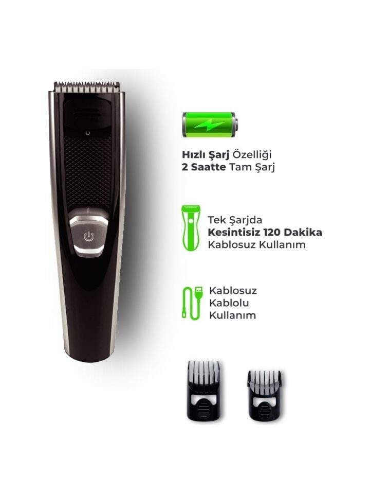 Goldmaster GM-8100 Fiyaka Şarjlı Saç Kesme Makinesi