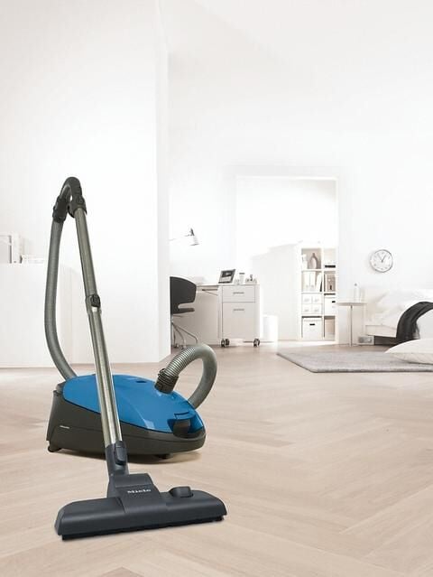 Miele Classic C1 Junior PowerLine Tech Toz Torbalı Süpürge Mavi