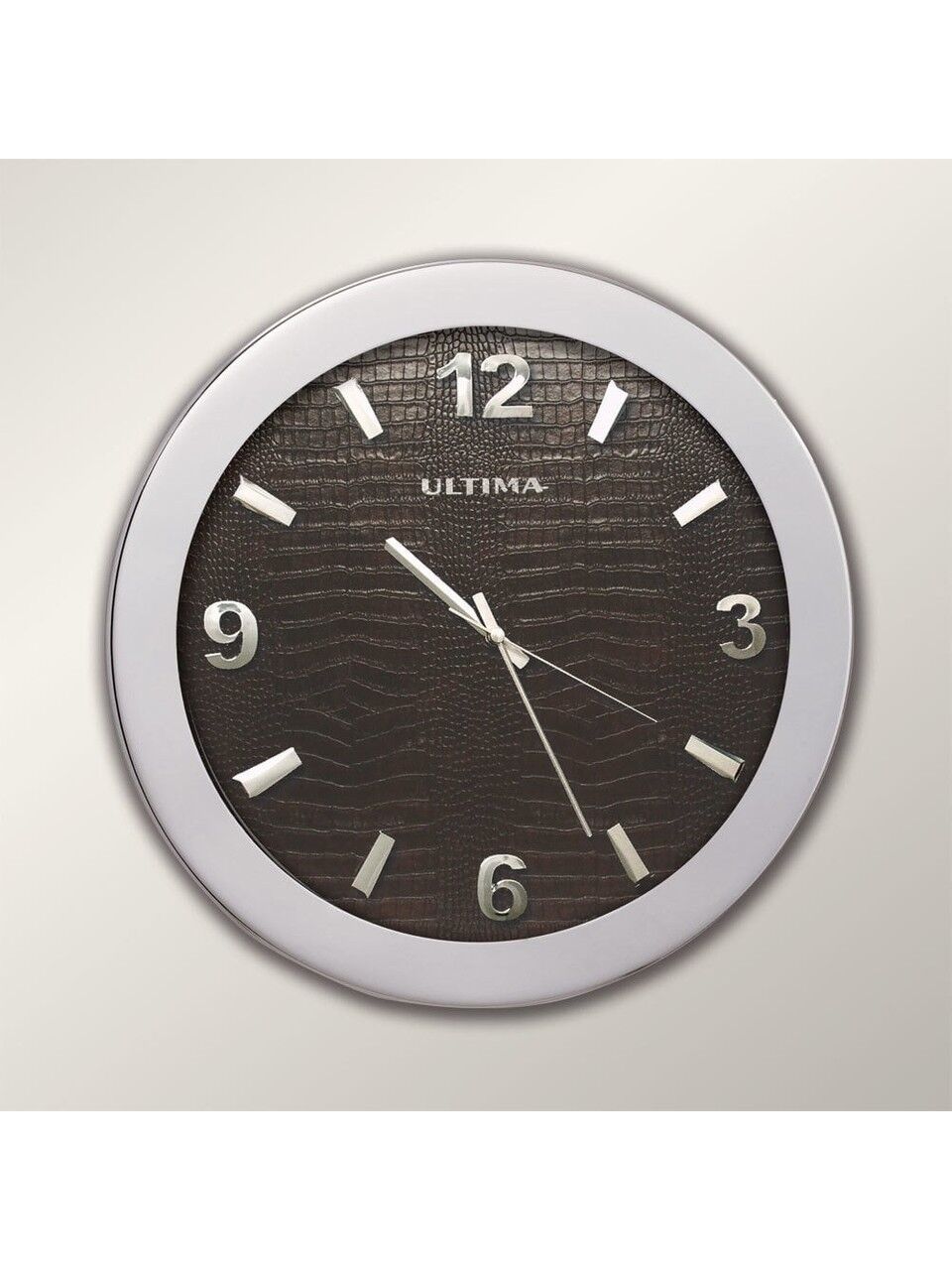 Regal 0085 SD Metal Kasa 41 Cm. Düz Deri Kadran Duvar Saati