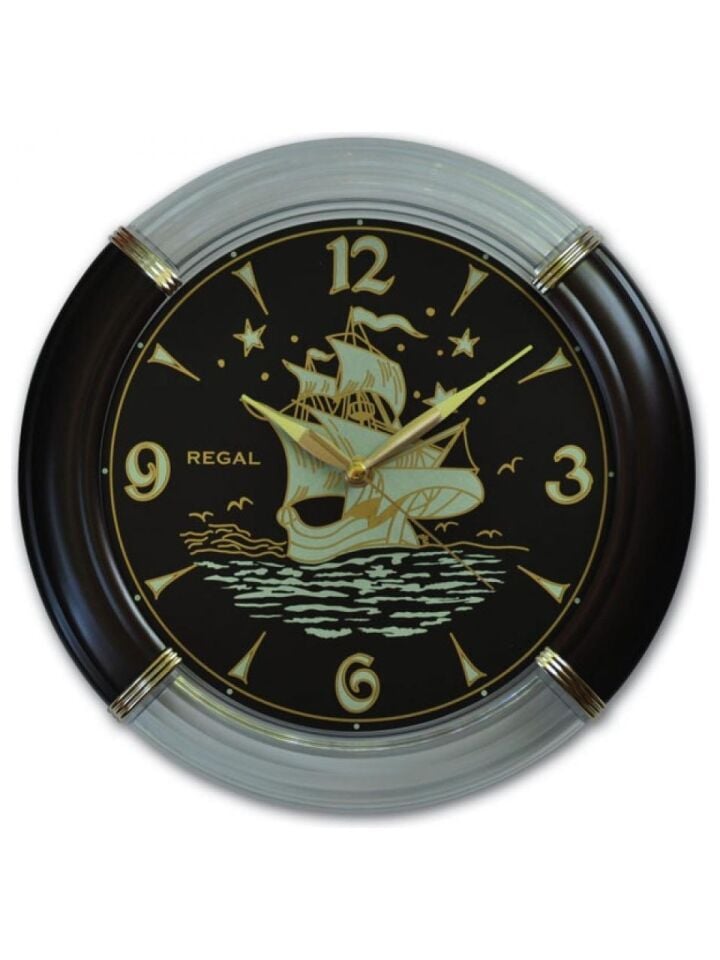 Regal 056 VBG Fosforlu Yelkenli Duvar Saati