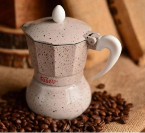 Taşev T1200  Brioni Moka Pot 3  Fincan