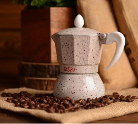 Taşev T1201 Brioni Moka Pot 6 Fincan