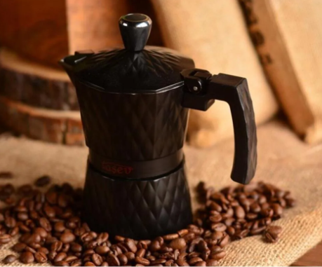Taşev T1202 Adamante Moka Pot 3 Fincan