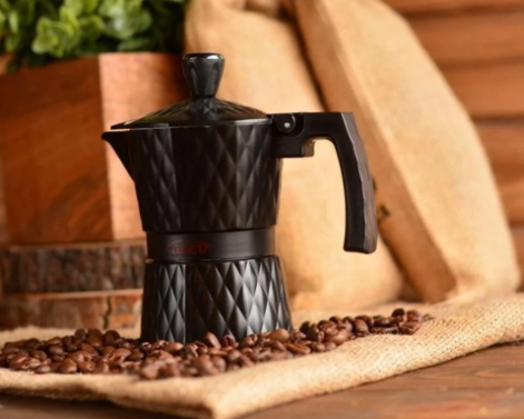 Taşev T1202 Adamante Moka Pot 3 Fincan
