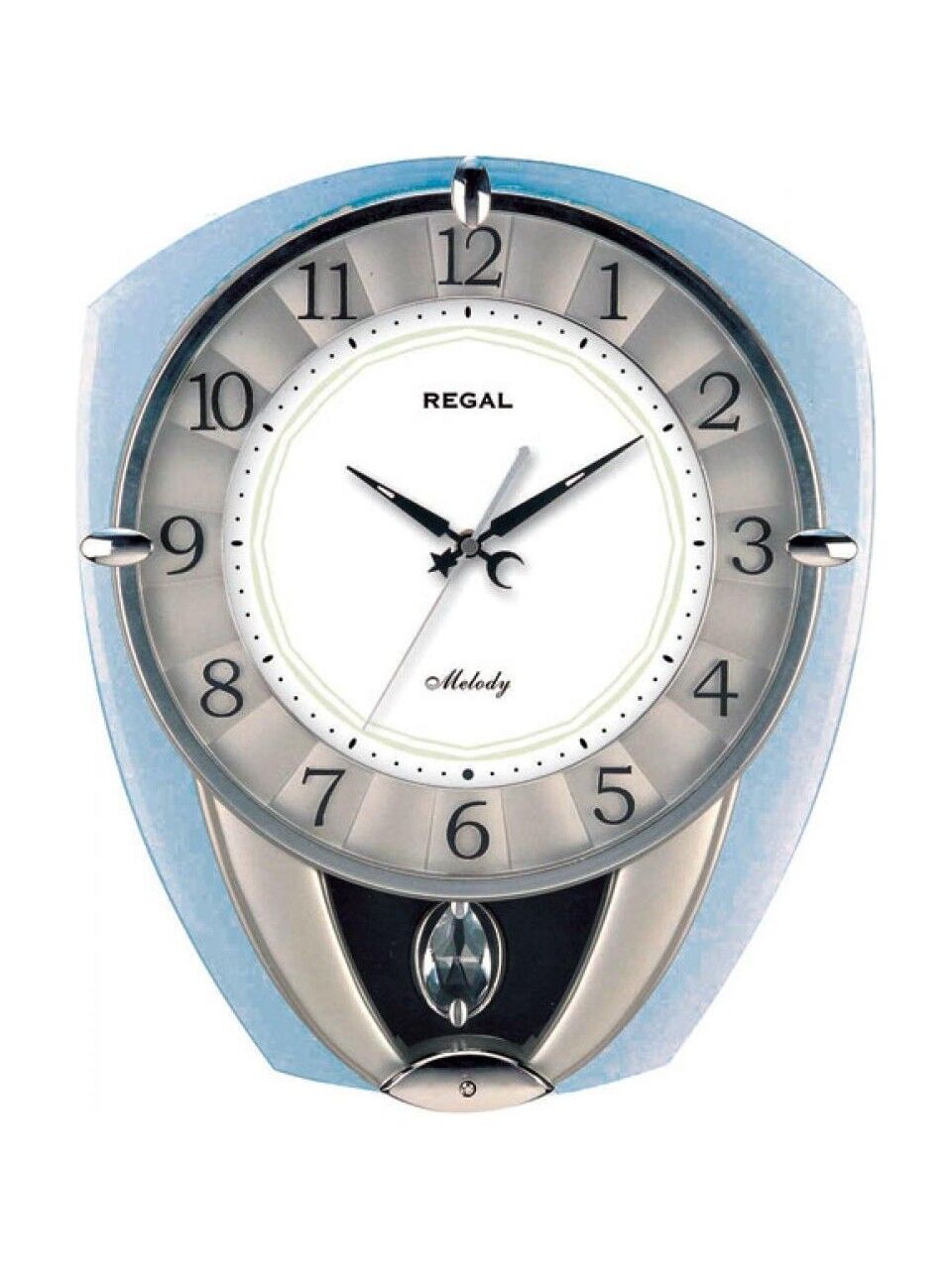 Regal 3612 BUW Kristal Sarkaçlı Duvar Saati