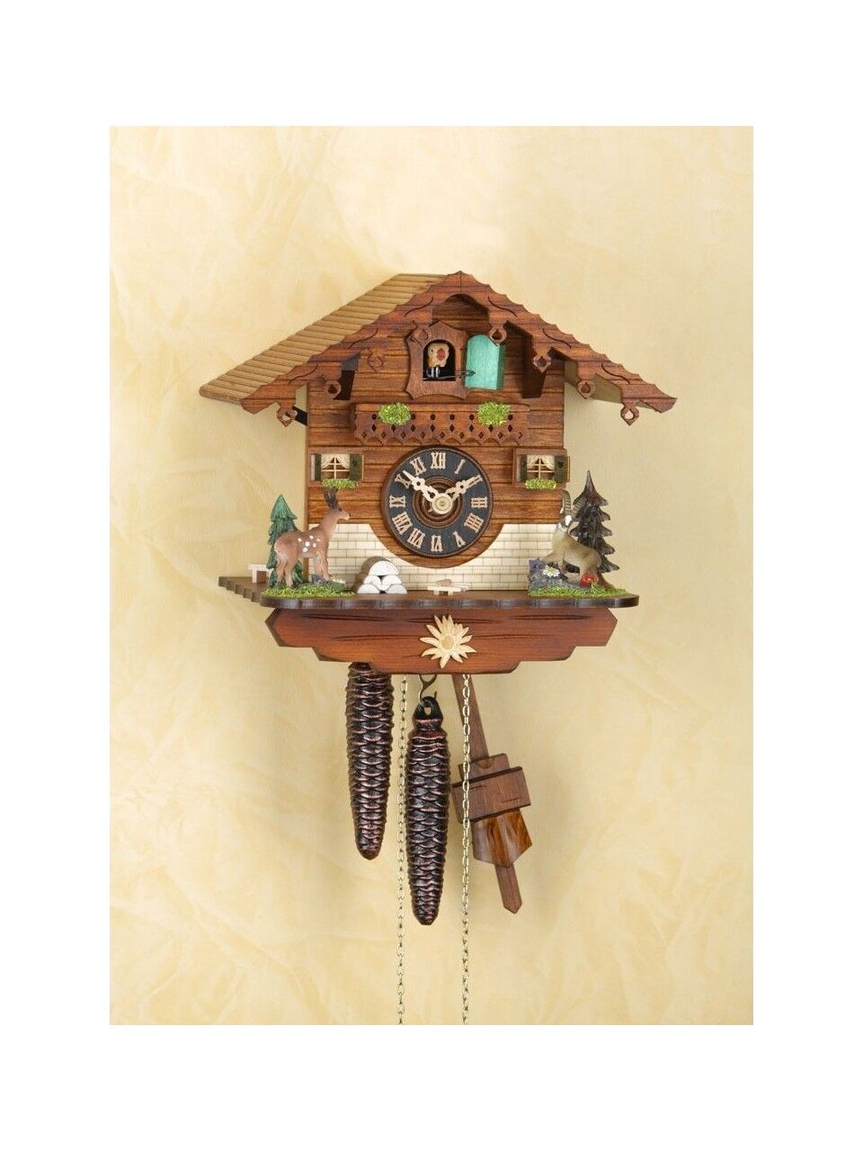Regal G 1504 Guguklu Günlük Kurmalı 20 Cm Saat