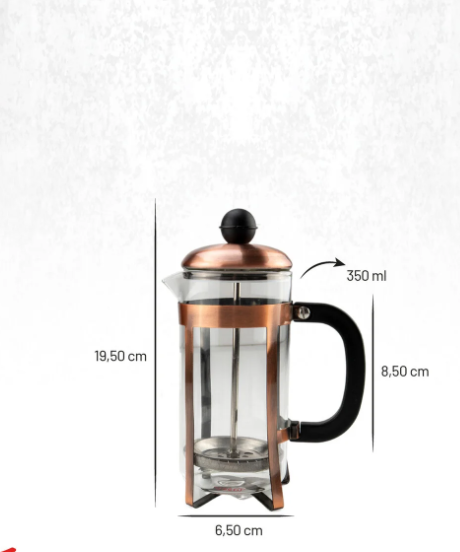 Taşev T2771 Watson - French Press 350 ml (Çay Presi)