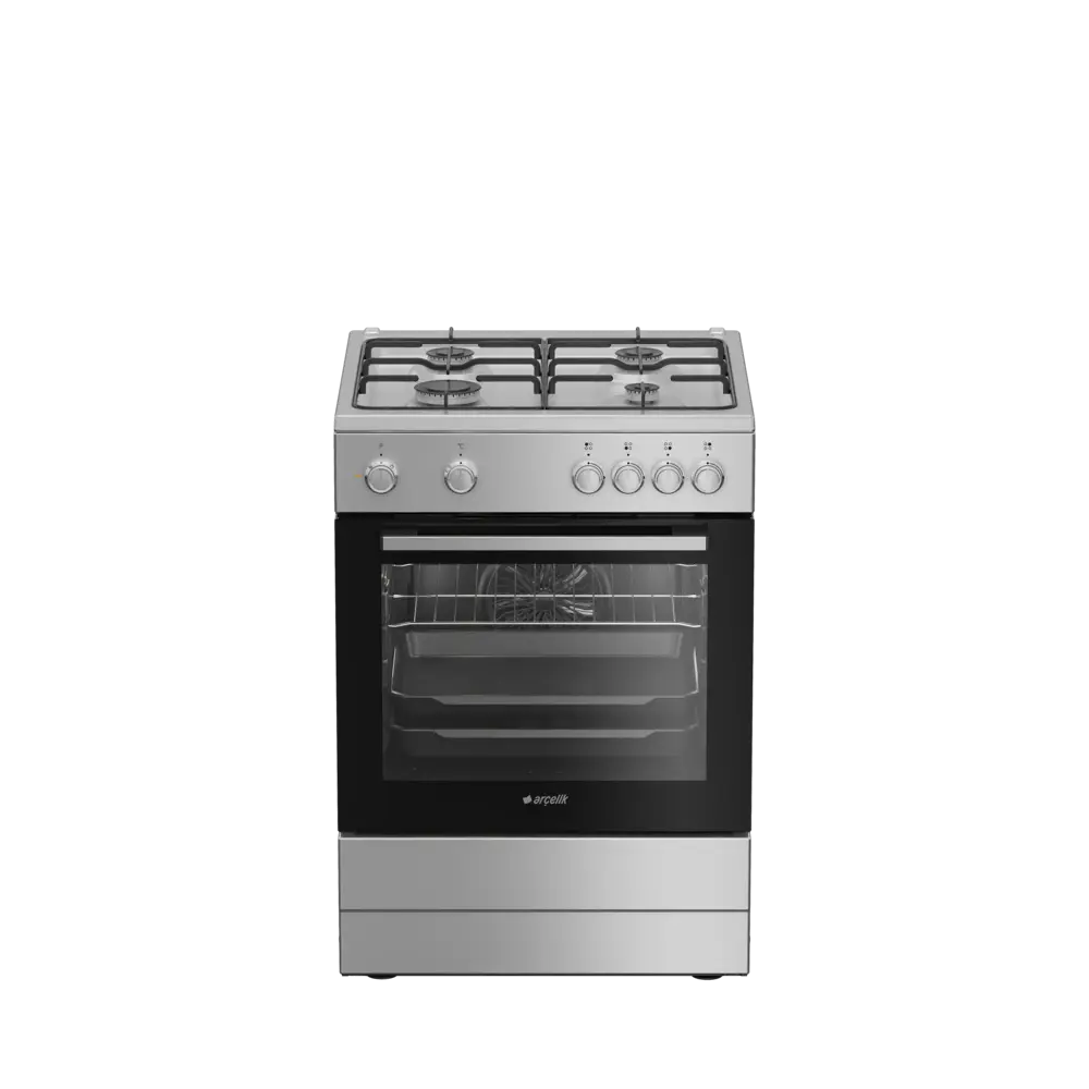 Arçelik F 8440-1 G Ocaklı Fırın Gümüş