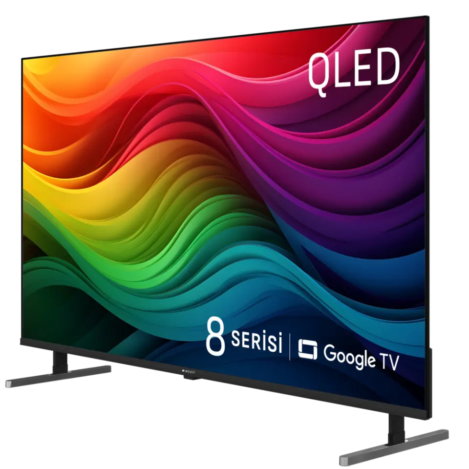 Arçelik 8 serisi A 855 C 55/139 cm QLED 4K UHD Google Televizyon