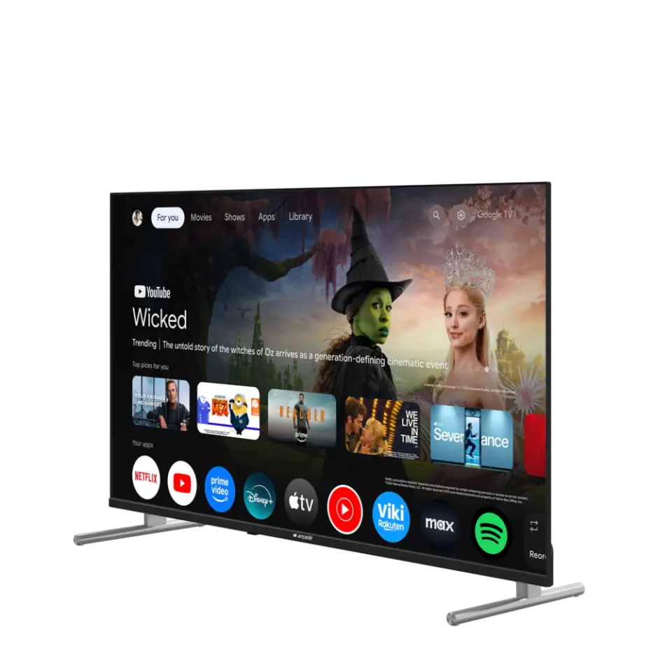 Arçelik 7 Serisi A 743 C/109 UHD Google Smart Televizyon