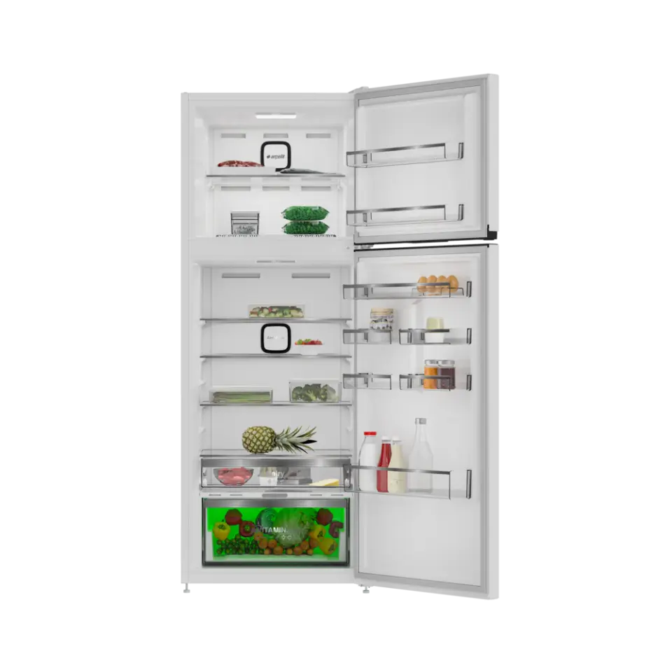 Arçelik 570475 EB Üstten Donduruculu Buzdolabı Beyaz