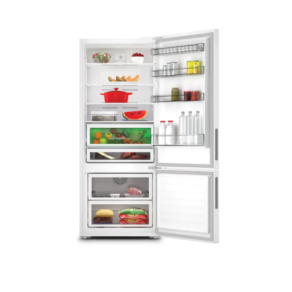 Arçelik 274533 MBAlttan Donduruculu Buzdolabı Beyaz
