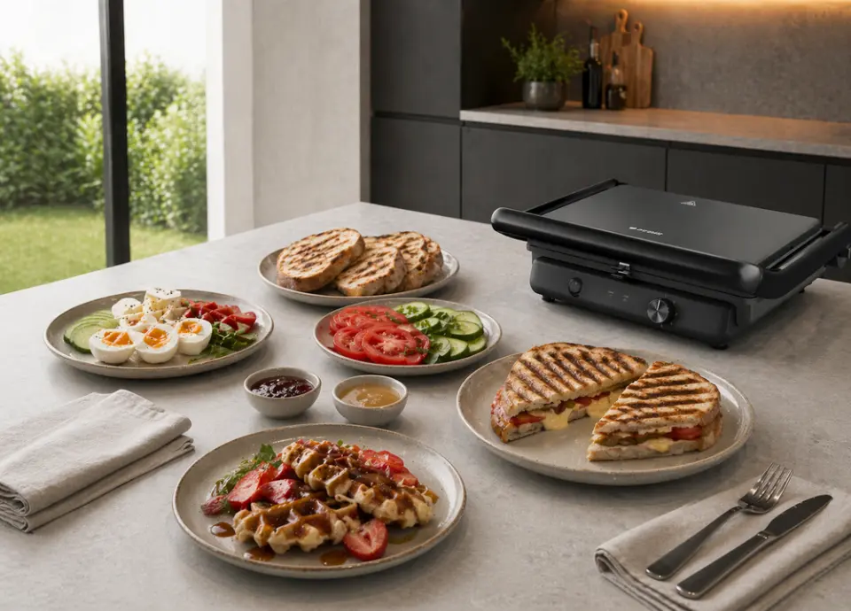 Arçelik TMW 6046 G Resital® 2in1 Waffle Makinesi &Tost Makinesi