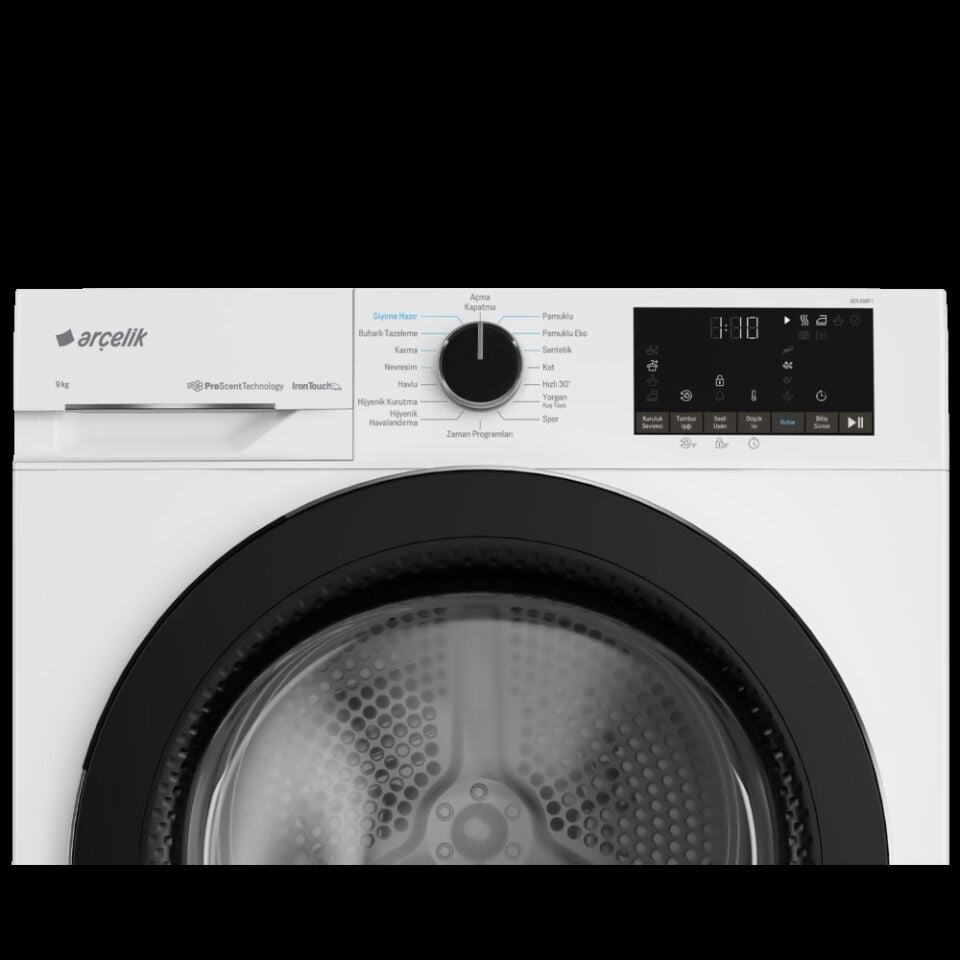 Arçelik  901 KMP I A++ 9 Kg Çamaşır Kurutma Makinesi Beyaz