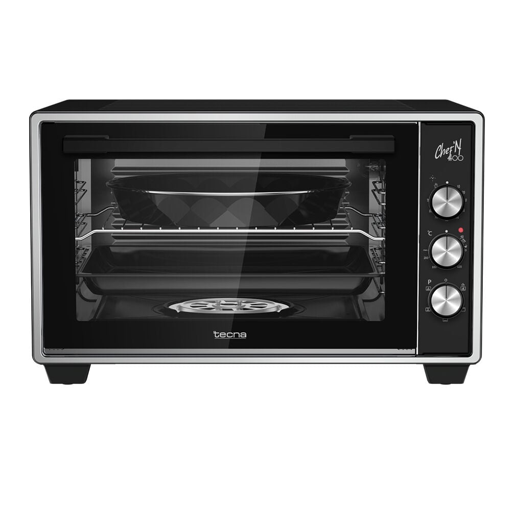 Tecna MF 4010 S Chef’N Multi 40 Lt.Midi fırın Siyah