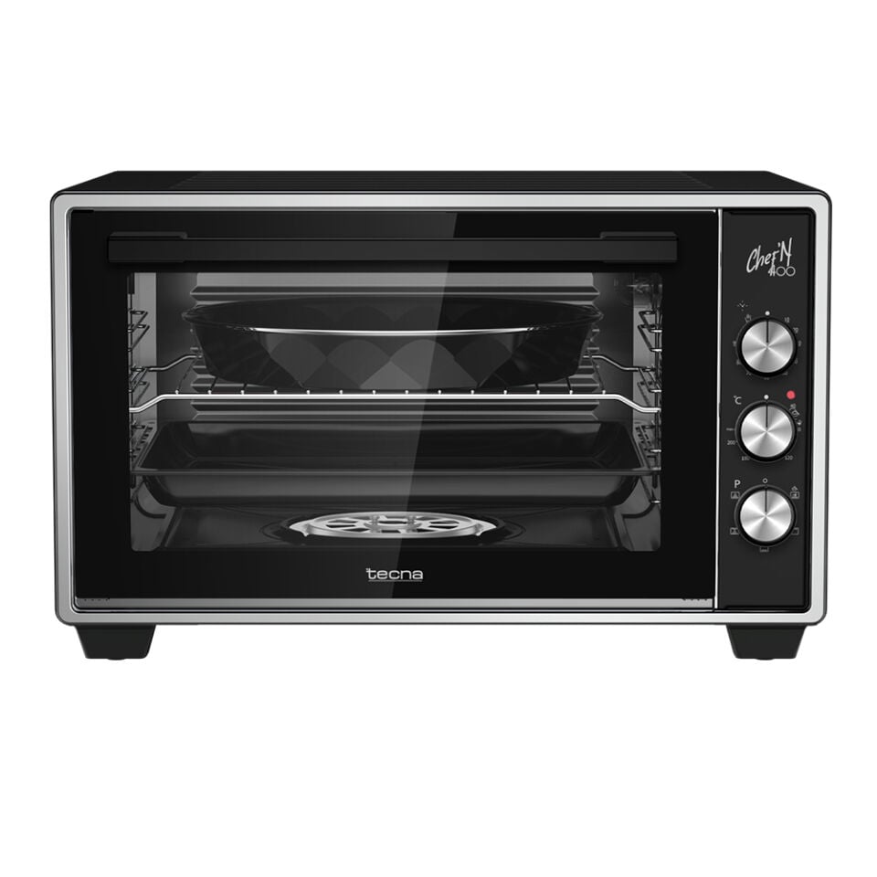 Tecna MF 4010 S Chef’N Multi 40 Lt.Midi fırın Siyah