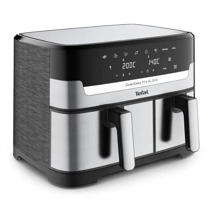 Tefal EY905D10 8.3 Lt Easy Fry Dual Az Yağlı Fritöz