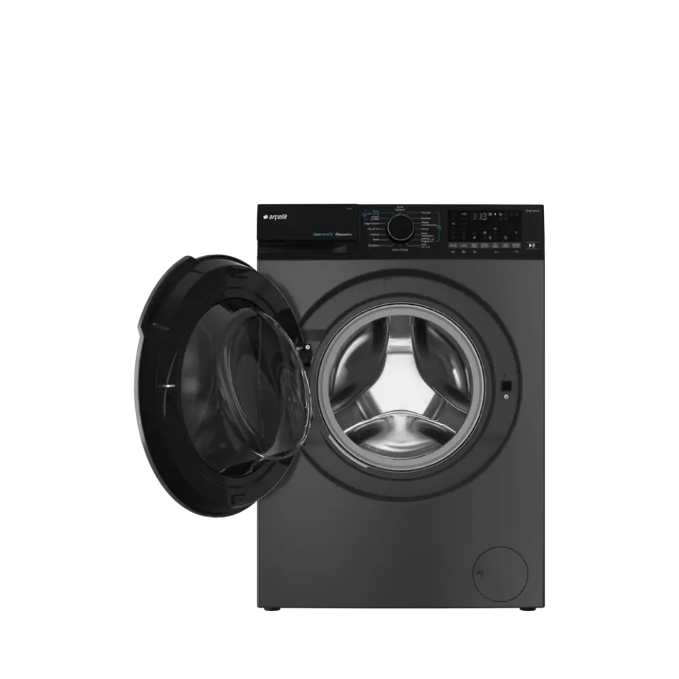 Arçelik 12142 A SuperWash Teknolojili 12 Kg Çamaşır Makinesi Antrasit